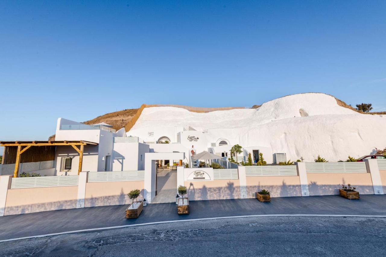 Santoterra Antigua Suites Karterádos Exterior foto