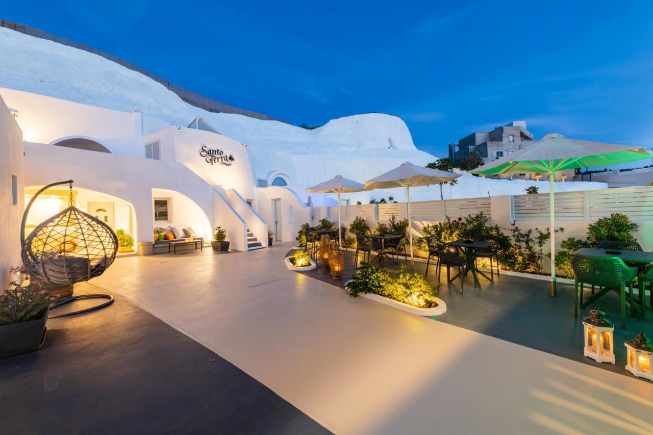 Santoterra Antigua Suites Karterádos Exterior foto