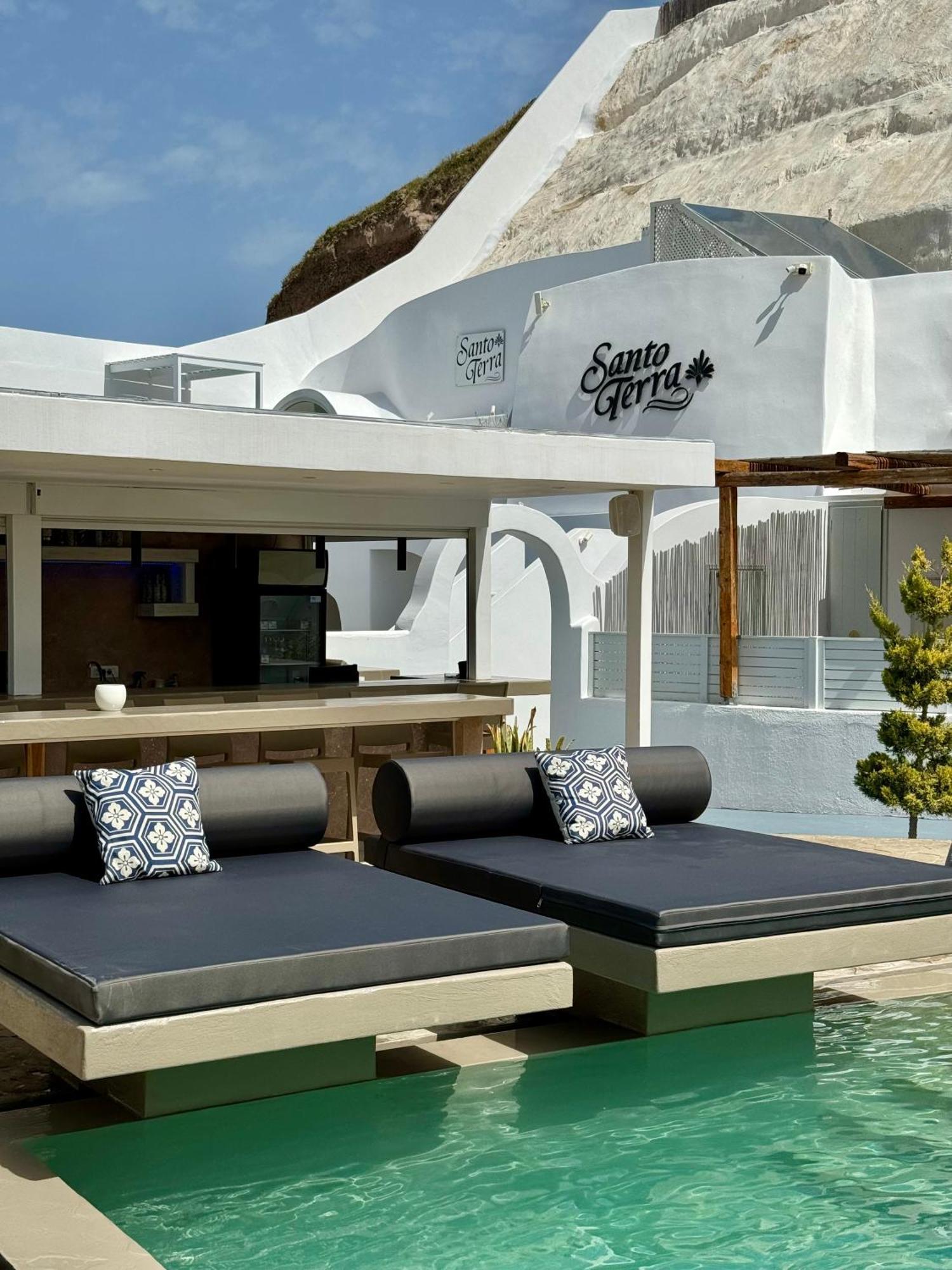 Santoterra Antigua Suites Karterádos Exterior foto