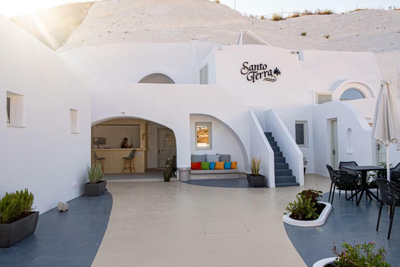 Santoterra Antigua Suites Karterádos Exterior foto